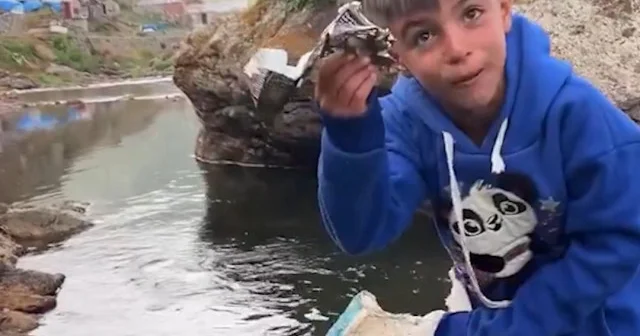 Küçük Mete’nin çöp isyanı yürekleri titretti VİDEO İZLE