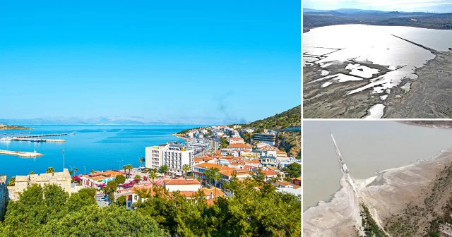 Çeşme nin 10 günlük suyu kaldı: Kutlu Aktaş Barajı nda seviye yüzde 12 ye düştü İzmir Haberleri
