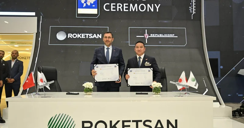Roketsan, IDEF 2025 te stratejik sözleşmelere imza attı