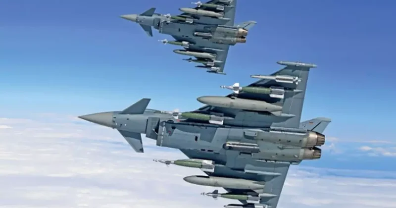 Türkiye 40 adet alıyor! Eurofighter Typhoon savaş uçağının özellikleri göz kamaştırıcı!