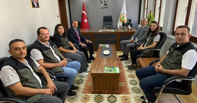 Beypazarı Kaymakamı Coşkun dan Orman İşletme Müdürlüğüne ziyaret Ankara Haberleri