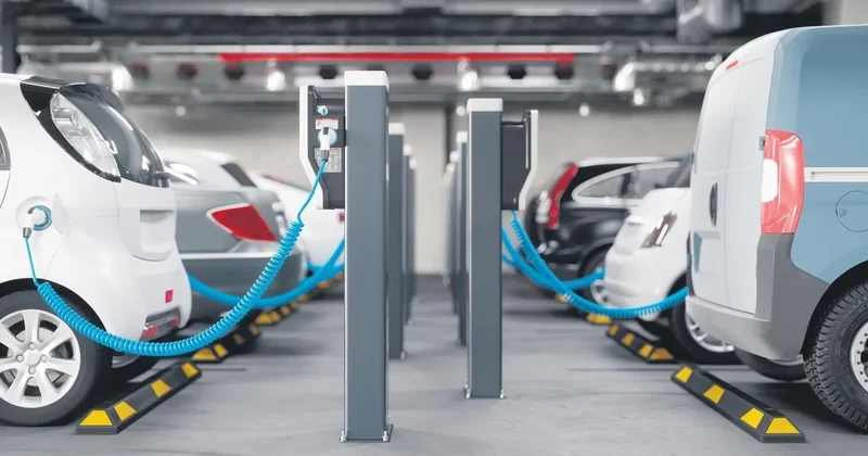 Kapalı otoparkta şarj tehlikesi