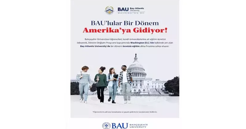 Bahçeşehir Üniversitesinden öğrencilerine ABD ve Almanya’da eğitim imkanı