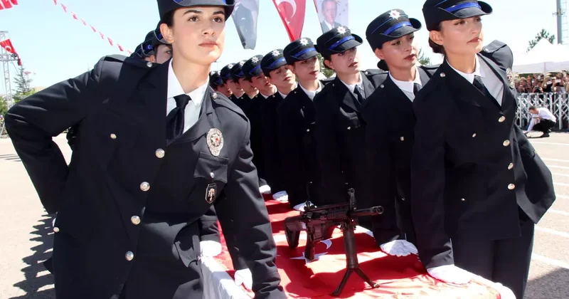 348 Kadın Polis Adayı Mezun Oldu