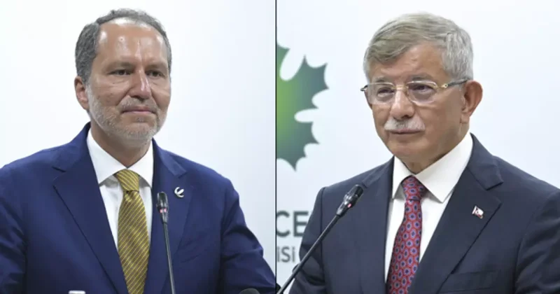 Erbakan ve Davutoğlu görüşmesine bronz tenler damga vurdu!