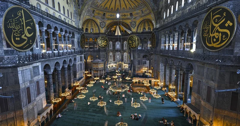 Ayasofya i Kebir Camii yapay zekayla korunuyor