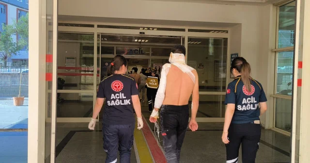 Sondaj makinesi alev aldı: Üç işçi yaralı Siirt Haberleri