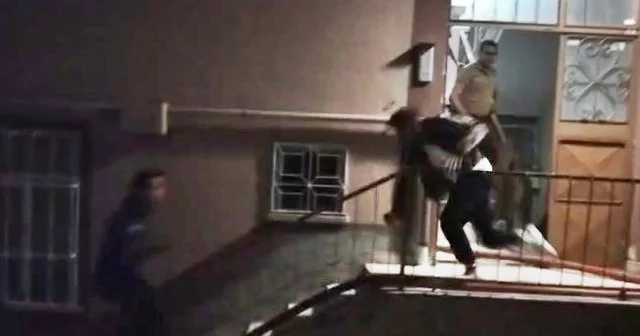 Çorum da 5 katlı binada yangın paniği Çorum Haberleri