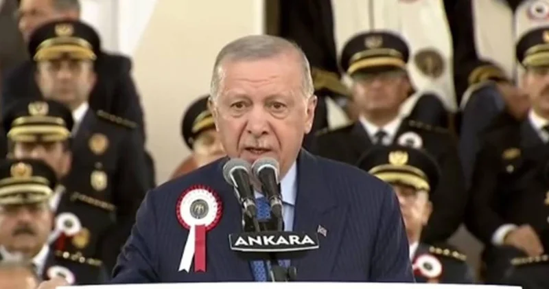 Erdoğan Polis Akademisi Töreni nde CHP yi hedef aldı