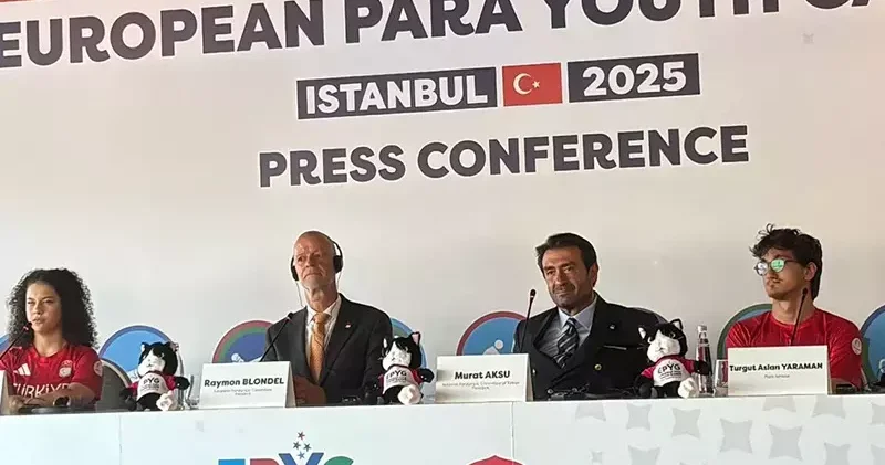 Avrupa Para Gençlik Oyunları için İstanbul’da basın toplantısı düzenlendi