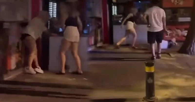 İstanbul da iki genç kadın erkek için kavgaya tutuştu Sözcü Gazetesi