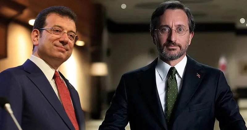 Fahrettin Altun sessizliğini Ekrem İmamoğlu için bozdu