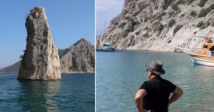Buraya karadan ulaşım yok! Korsanların gizlendiği yer: İşte Türkiye nin James Bond koyu