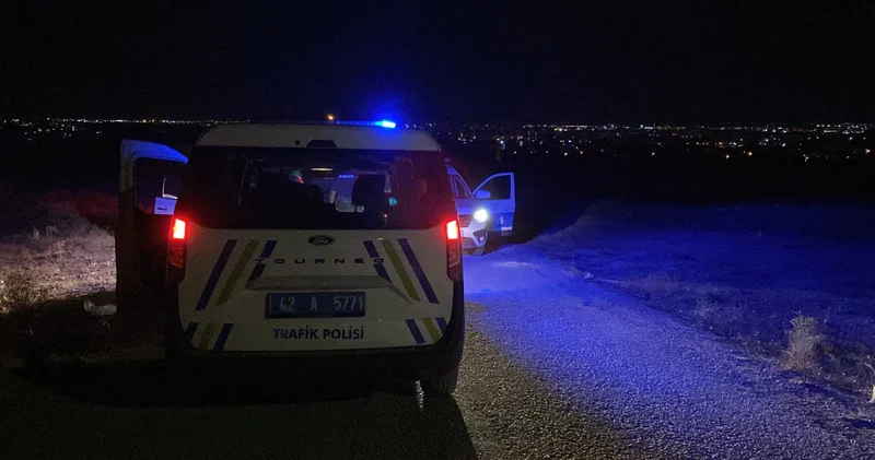 Konya da polisten kaçan ehliyetsiz sürücüye 106 bin lira ceza