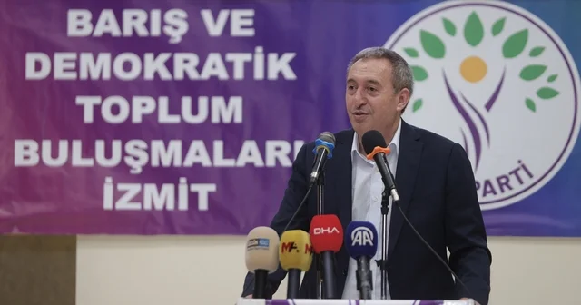 DEM Parti Eş Genel Başkanı Bakırhan, Kocaeli de partililerle buluştu Kocaeli Haberleri