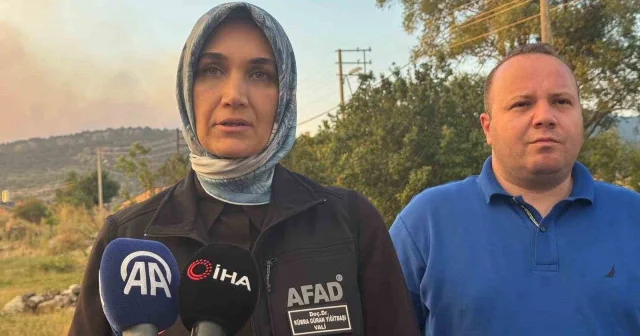 Afyonkarahisar’da yangın önlemi: Bir köy tahliye edildi Afyonkarahisar Haberleri