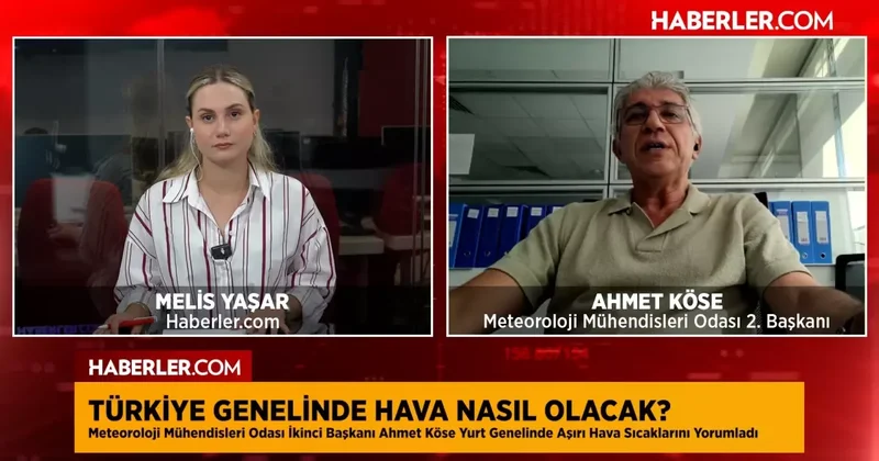TMMOB 2. Başkanı Ahmet Köse: İstanbul da hissedilen sıcaklık 56 derece, termal şok yaşanabilir