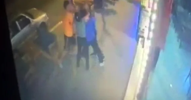 Antalya da oda başkanının 2 kişi öldürdüğü olay kamerada Antalya Haberleri