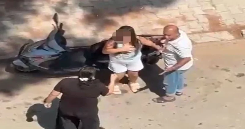 Kızını bıçakla kovalayan anne gözaltına alındı