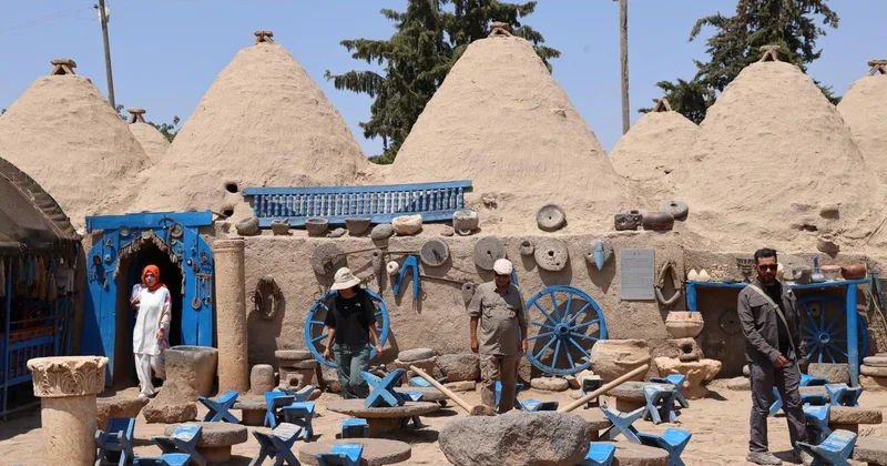 Harran ın kubbeli evleri mimarisiyle kavurucu sıcakta serinlik yaşatıyor