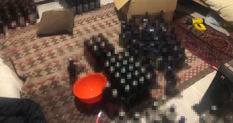 SON DAKİKA HABERİ: İçişleri Bakanı Yerlikaya açıkladı: 119 bin 500 litrelik sahte alkol baskını Son dakika haberleri