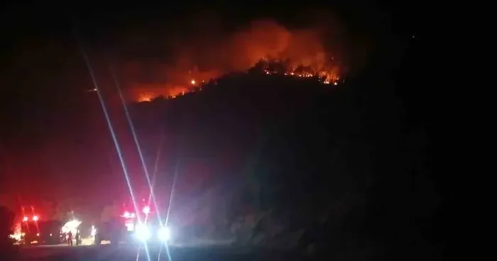Malatya’daki orman yangını! 9 saati geride bıraktı... Alevler yükseliyor