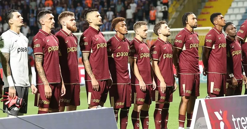 Trabzonspor, 3 te 3 yapmak için sahaya çıkıyor! Yıldız isim maçta yok!