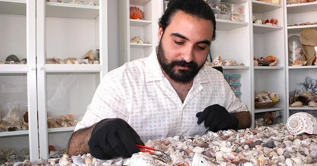 Topladığı 10 milyon deniz kabuğu ile koleksiyon oluşturdu Malatya Haberleri