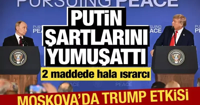 Trump faktörü etkisini gösterdi! Putin den topraklarda taviz, kırmızı çizgilerde ısrar
