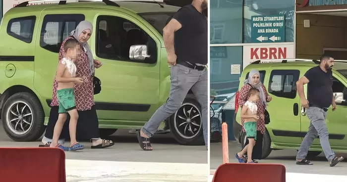 Üzerine parfüm sıkıp çakmak yakan çocuk yaralandı