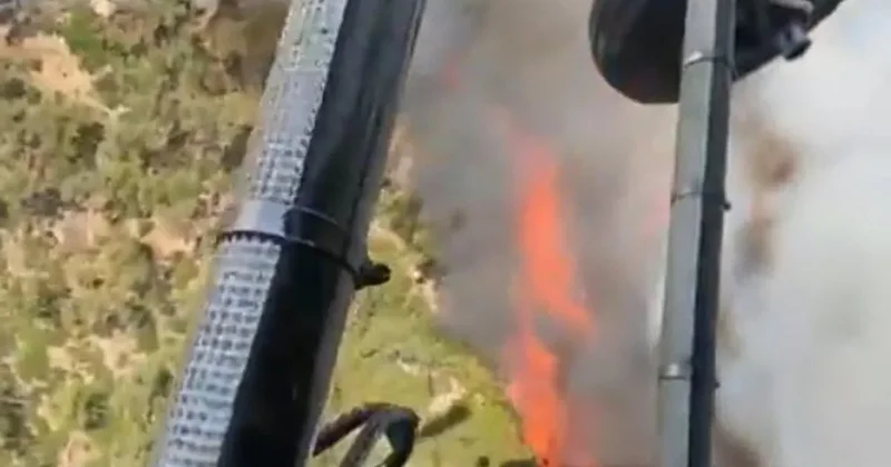 Son dakika: Denizli de orman yangını!