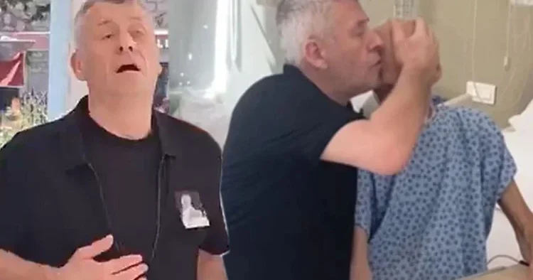 Metin Şentürk ün en zor görevi... Kardeşini toprağa verdi