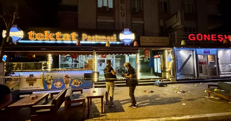 Pastanede silahlı kavga: 3 kişi öldü