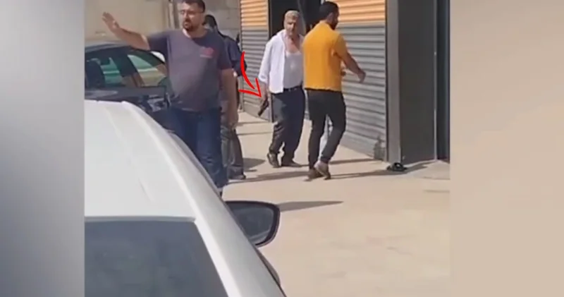 Parasını isteyen boyacıya silah çeken Yeniden Refahlı yönetici: Büyütülecek bir şey değil