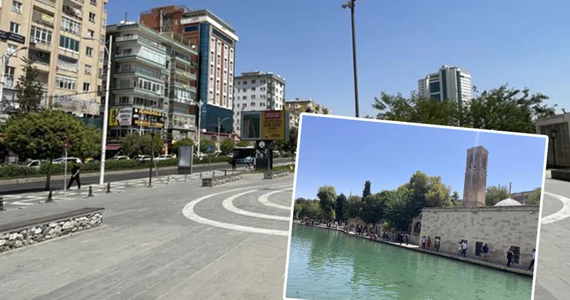 Şanlıurfa haberler: Caddeler, sokaklar boş kaldı... Termometre 55 dereceyi gördü SON DAKİKA