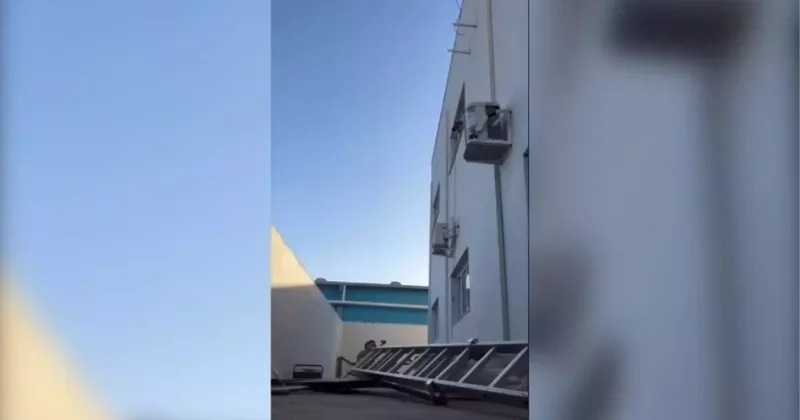 Şanlıurfa da Usta Yükseklikten Düştü
