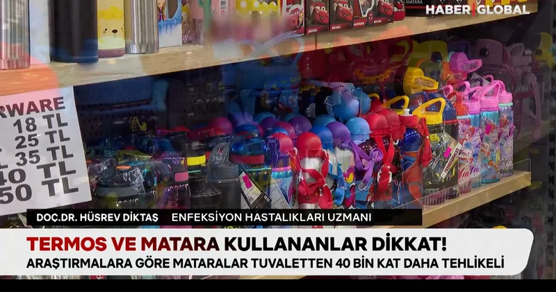 Termos ve matara kullananlar bu tehlikeye dikkat!