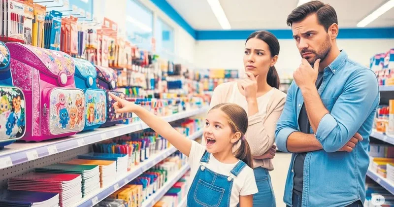 Okula dönüş alışverişi başladı... Ürün seçerken öncelik sağlık olmalı