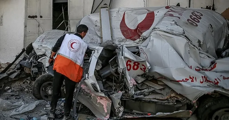 Gazze de korkunç rakam: 1581 sağlık çalışanı öldürüldü!