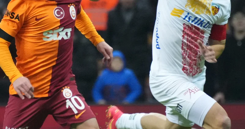 Galatasaray ile Kayserispor, Süper Lig de 59. randevuda
