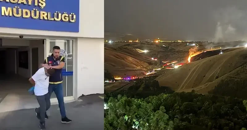 Eymir Gölü yakınındaki yangının şüphelisi tutuklandı