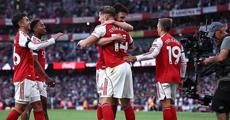 Arsenal 5 0 Leeds United (İngiltere Premier Lig)