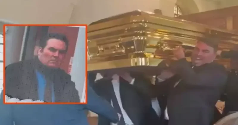 Define avcılarının iştahını kabartabilir: İş adamı altın tabutla gömüldü!