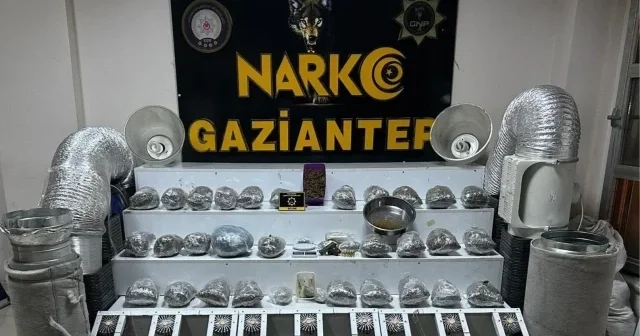 Gaziantep te 32,5 kilo sentetik uyuşturucu ele geçirildi Gaziantep Haberleri