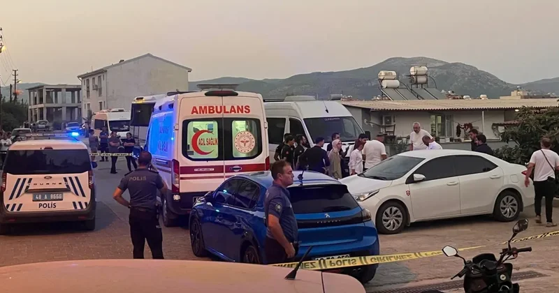 Muğla da sokakta kadın cinayeti