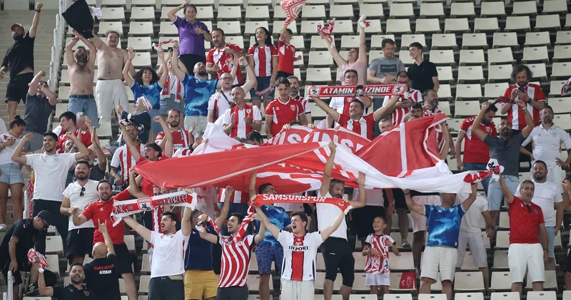 Yunan basınından Samsunspor taraftarına övgü: Çoğu zaman görülmeyen bir hareket