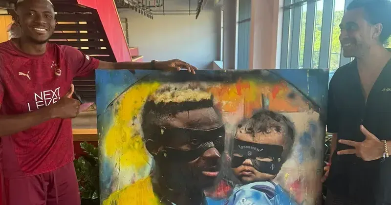 Galatasaray ın yıldız futbolcularına özel sanat eseri
