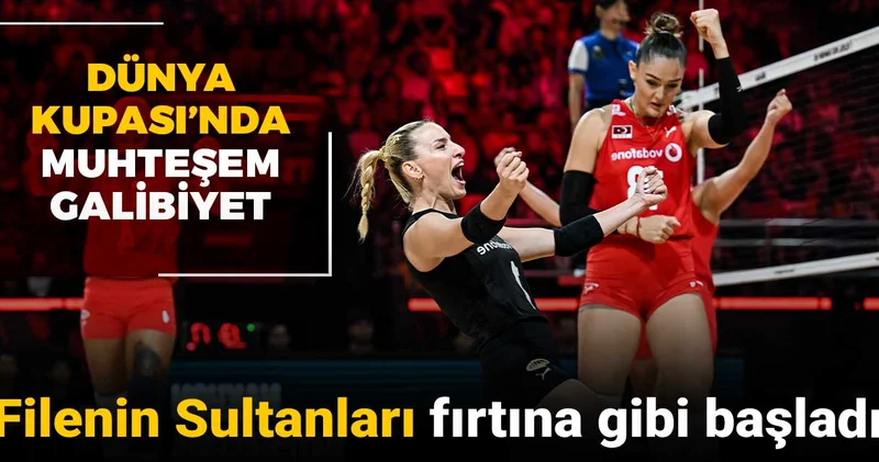 Filenin Sultanları fırtına gibi başladı: Dünya Kupası nda muhteşem galibiyet
