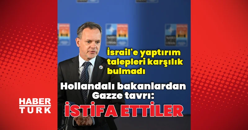 İsrail e yaptırımlar artırılmayınca istifa ettiler Dış Haberler