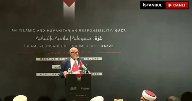 50 ülkeden 150 alim Gazze için bir arada: İslami ve insani bir sorumluluk Gazze İstanbul Haberleri